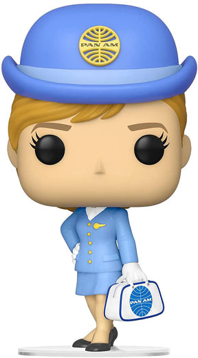 Pan Am Funko POP Ad Icons Vinyl Figure | Stewardess with White Bag