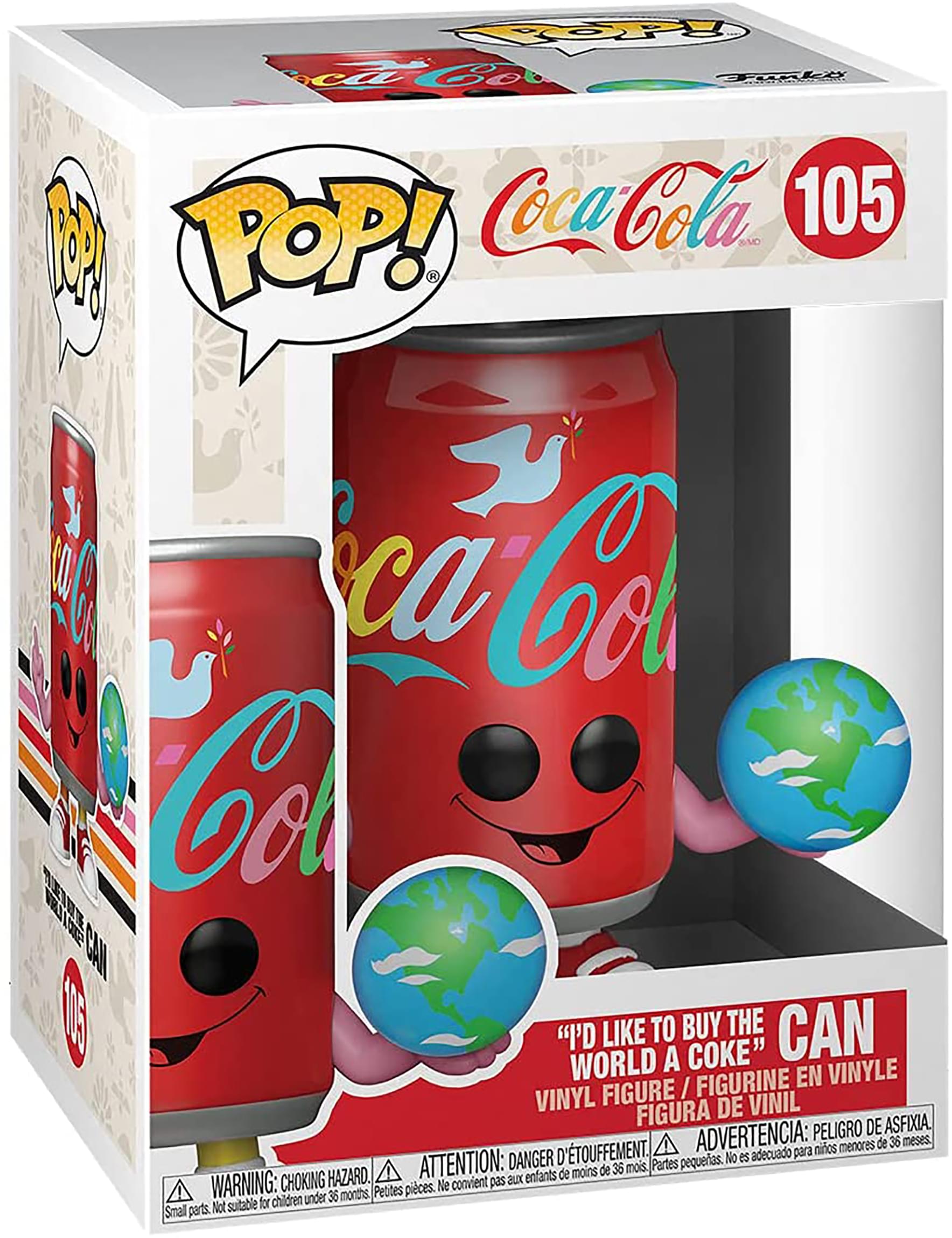 Coca-Cola Funko POP Vinyl Figure | Buy the World a Coke Can