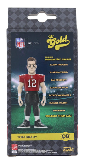 Tampa Bay Buccaneers NFL Funko Gold 5 Inch Vinyl Figure | Tom Brady