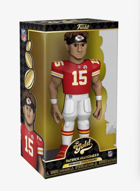 Kansas City Chiefs NFL Funko Gold 12 Inch Vinyl Figure | Patrick Mahomes