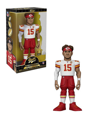 Kansas City Chiefs NFL Funko Gold 12 Inch Vinyl Figure | Patrick Mahomes Chase