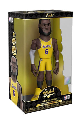 LA Lakers NBA Funko Gold 12 Inch Vinyl Figure | LeBron James