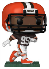 Cleveland Browns NFL Funko POP Vinyl Figure | Myles Garrett (Home Uniform)
