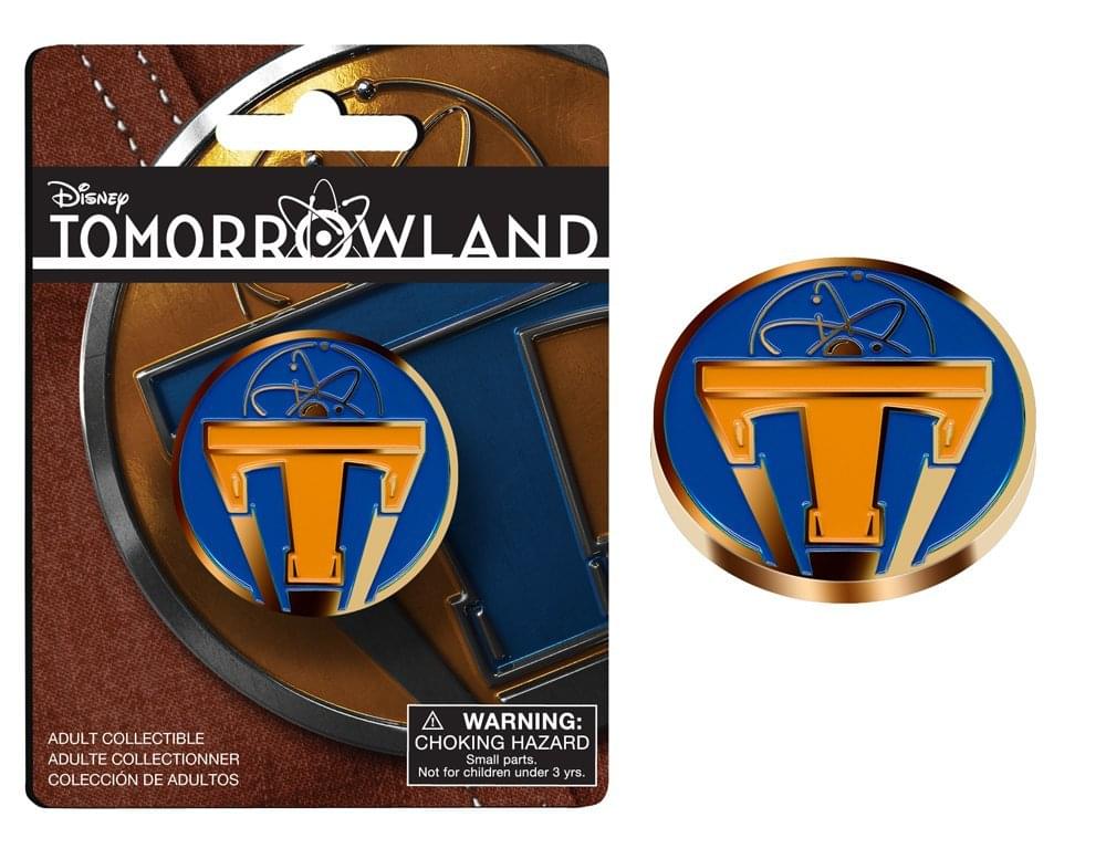 Disney's Tomorrowland Metal Lapel Pin Style 2