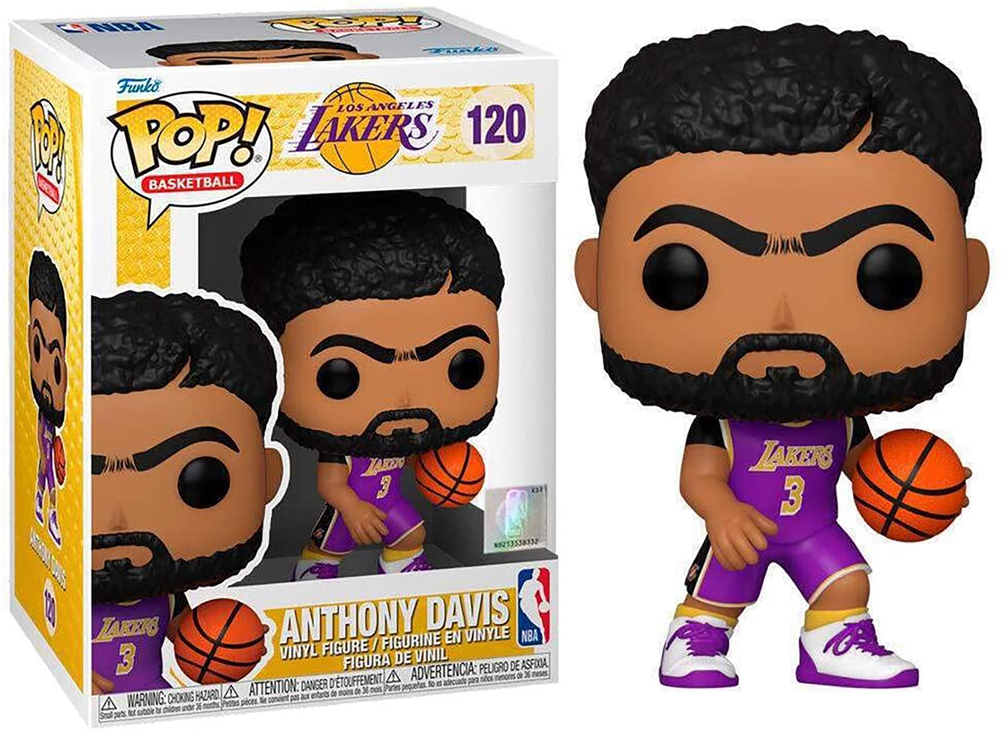 LA Lakers NBA Funko POP Vinyl Figure | Anthony Davis (Purple Jersey)