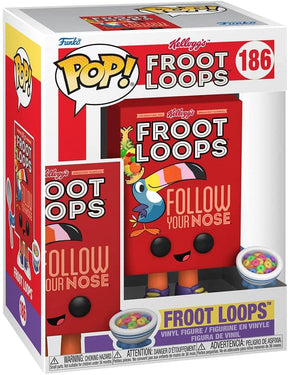 Kelloggs Funko POP Vinyl Figure | Froot Loops Cereal Box