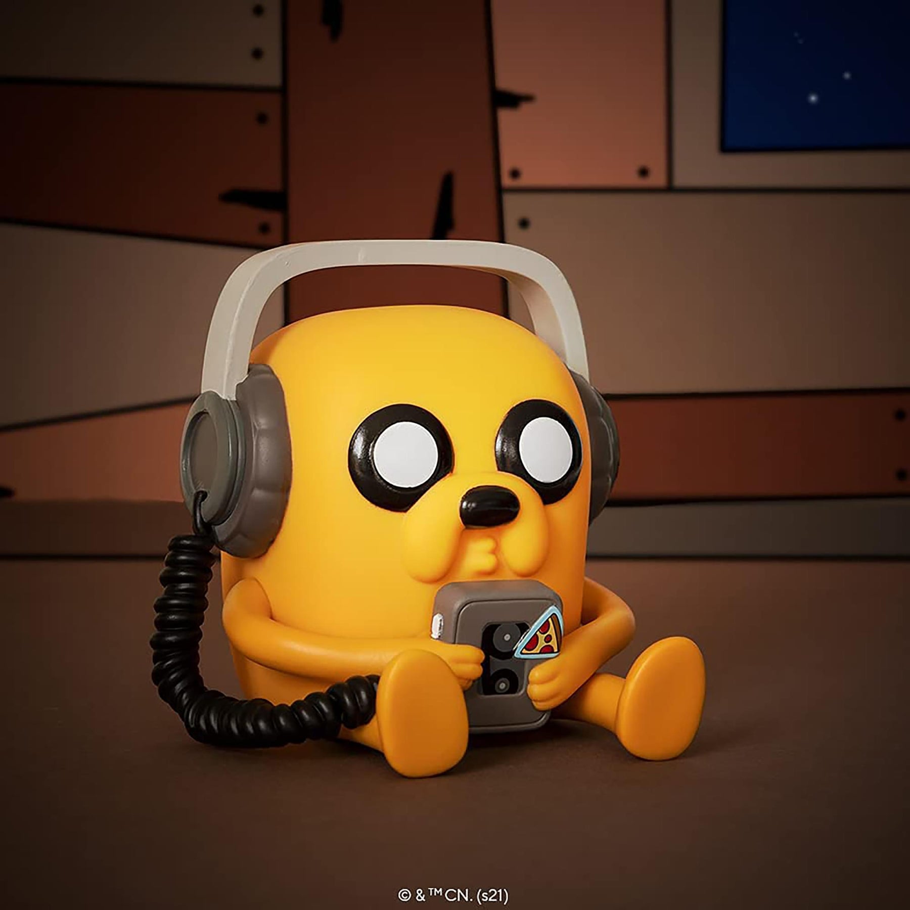 Adventure Time Funko POP Vinyl Figure | Jake w/ Player