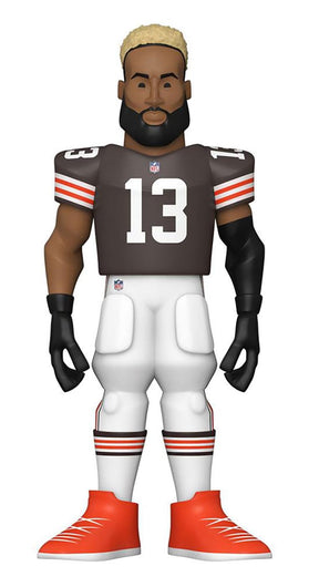 Cleveland Browns NFL Funko Gold 5 Inch Vinyl Figure | Odell Beckham Jr