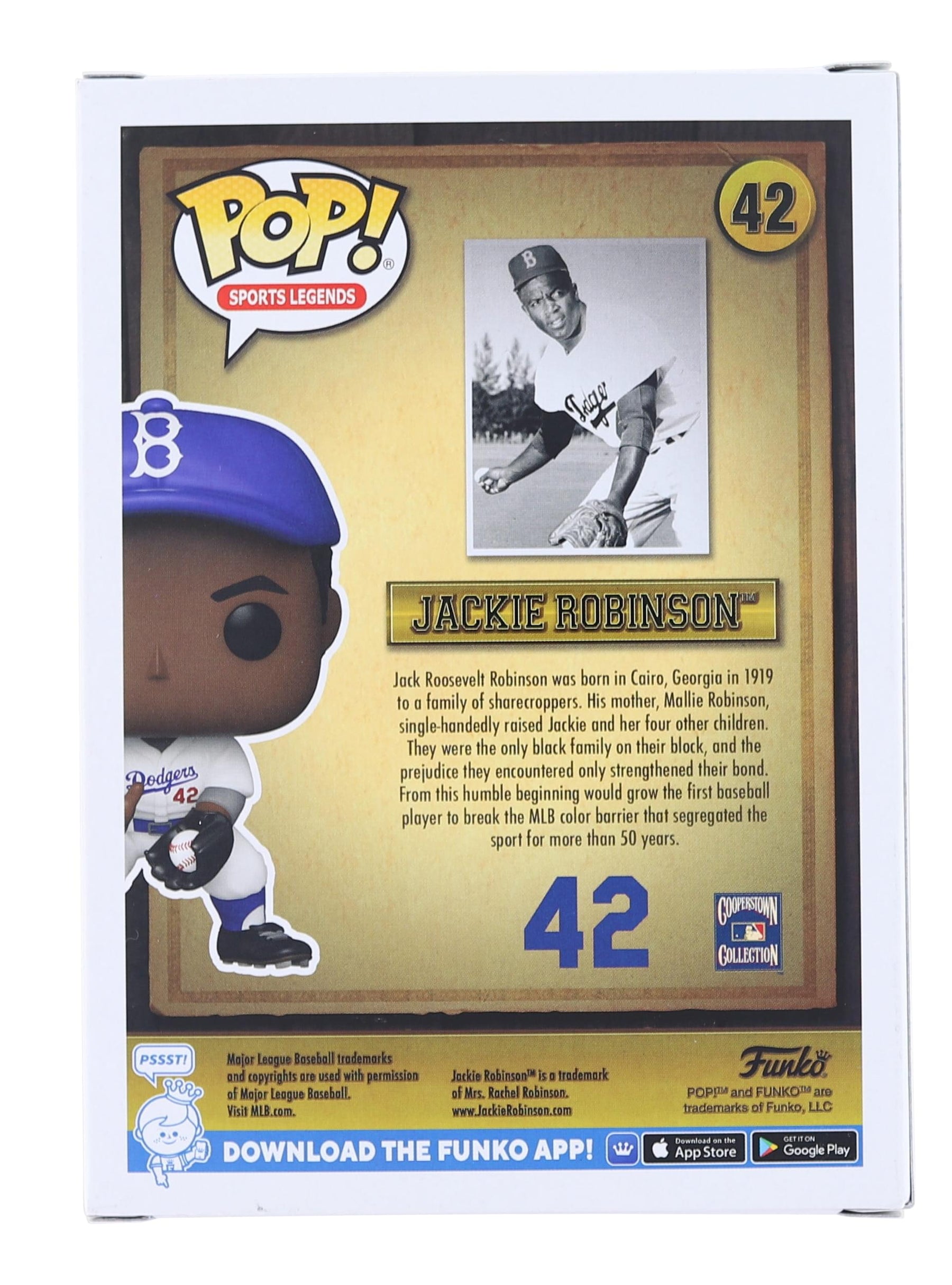 MLB LA Dodgers  Jackie Robinson Chase Funko POP Icons