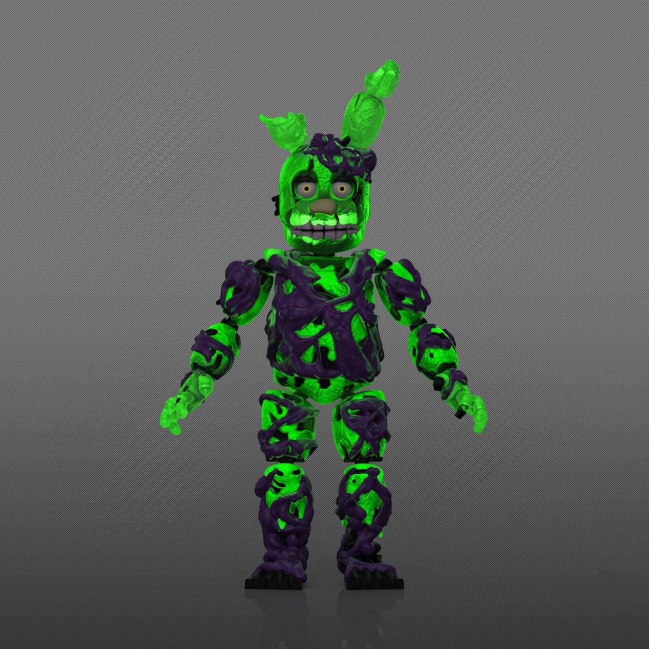 Five Nights at Freddys 5 Inch Action Figure | Toxic Springtrap