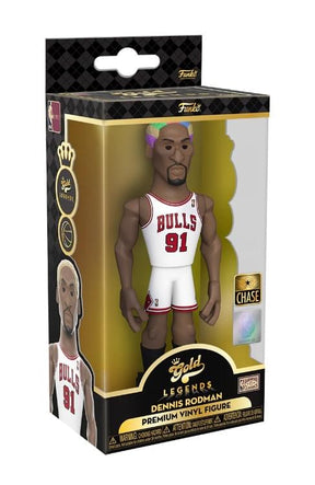 Chicago Bulls NBA Funko Gold 5 Inch Vinyl Figure | Dennis Rodman Chase