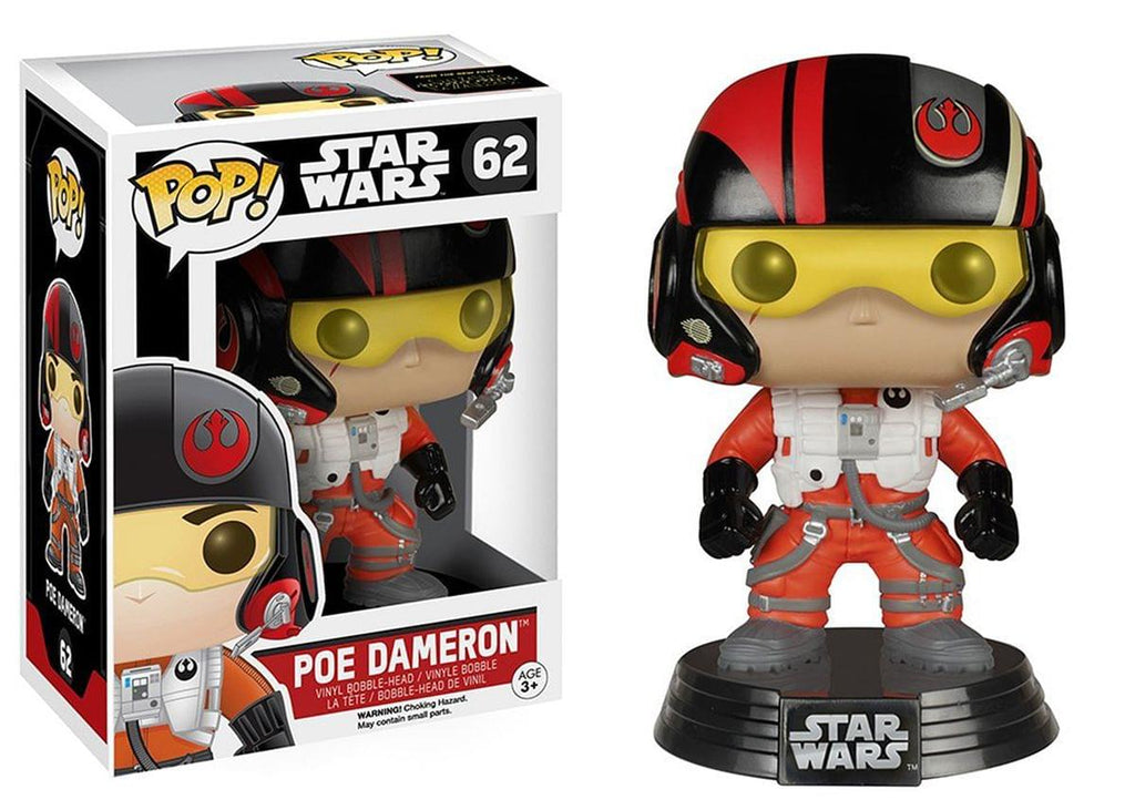 Star Wars Force Awakens POP Vinyl Figure Poe Dameron