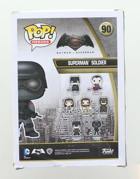 Batman v Superman Funko POP Vinyl Figure | Superman Soldier | Damaged Box