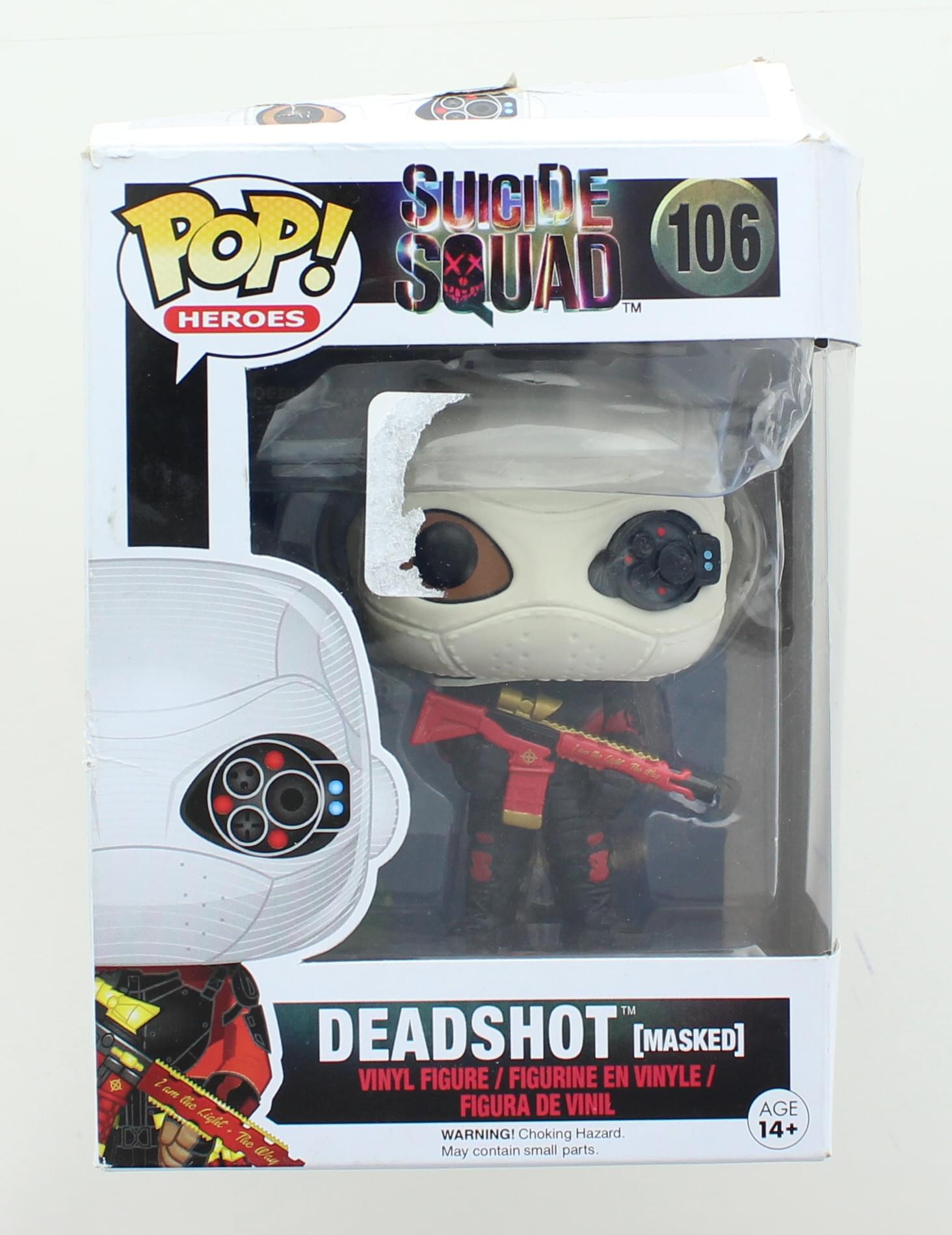 DC Comics Suicide Squad Funko POP Vinyl Figure | Masked Deadshot | Damaged Box