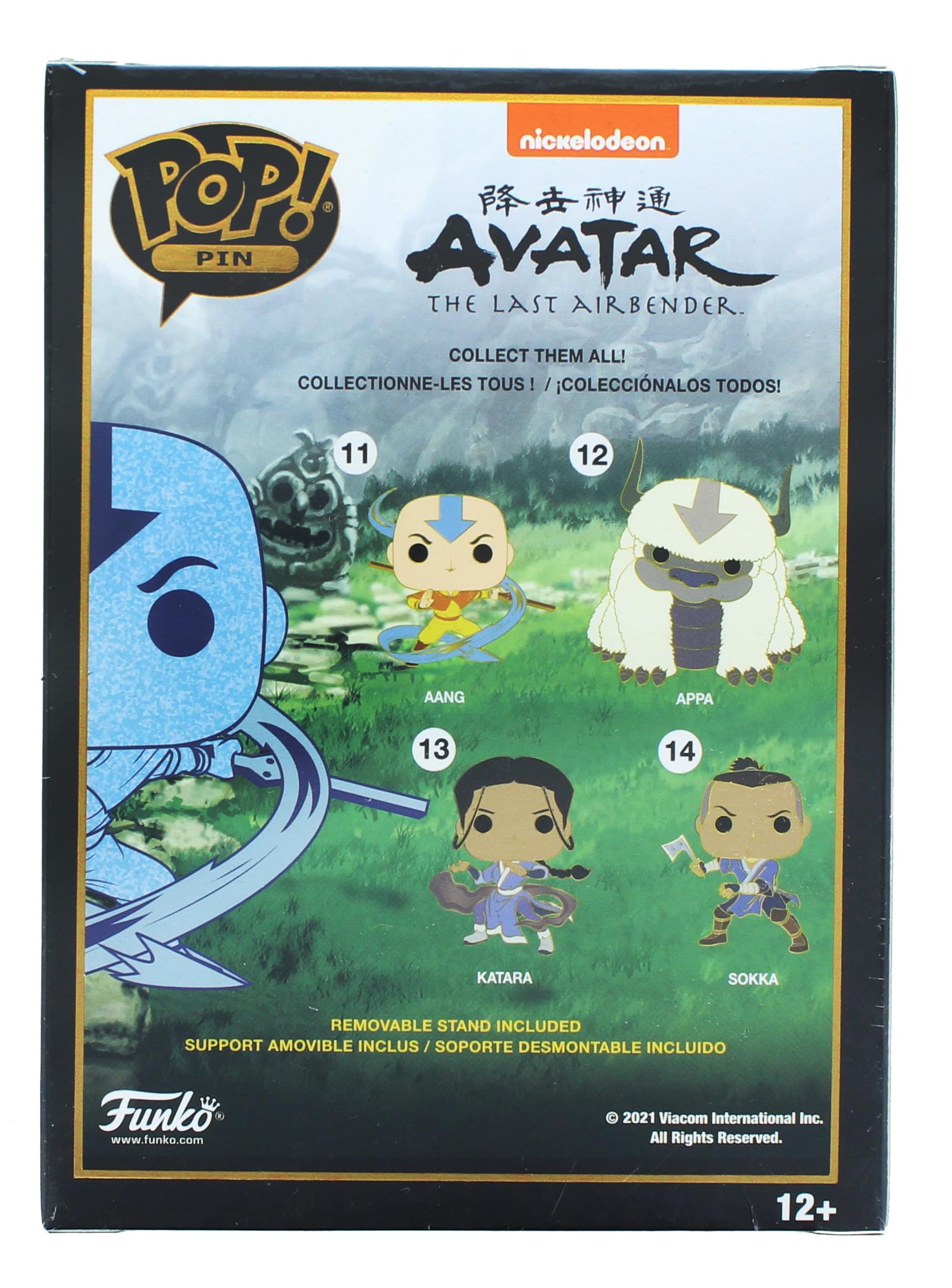 Avatar The Last Airbender 3 Inch Funko POP Pin | Aang Chase