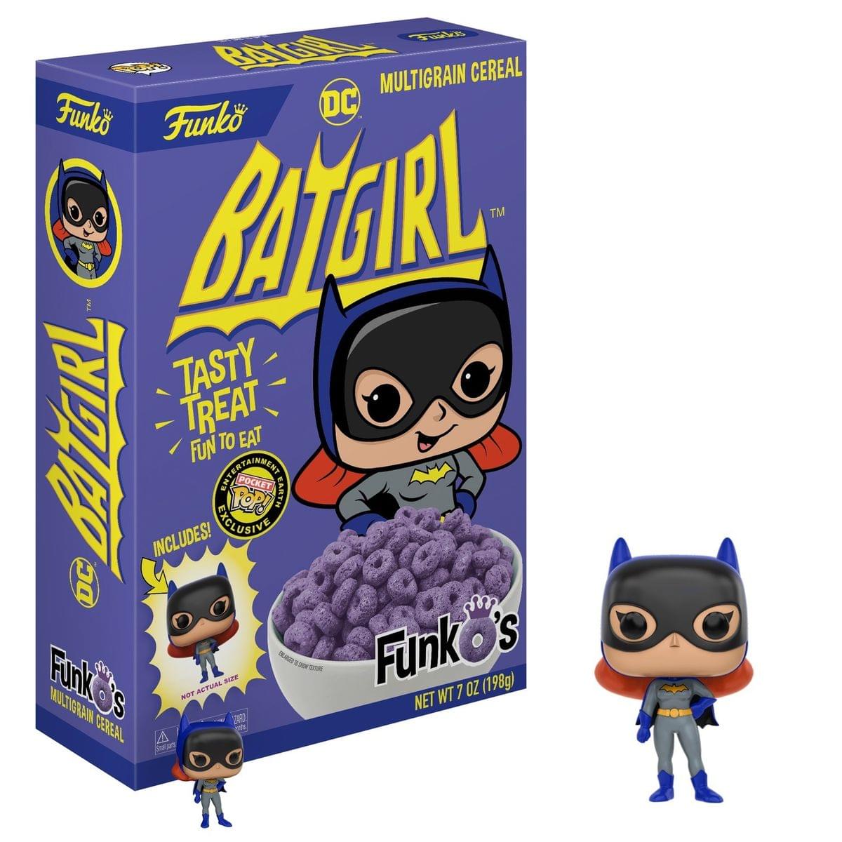 FunkO's Batgirl Pop! Cereal w/ Pocket Pop! Minifigure
