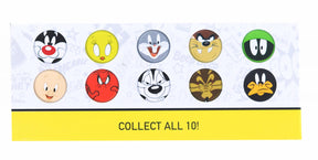 Looney Toons Characters 10-Piece Button Pin Boxed Set