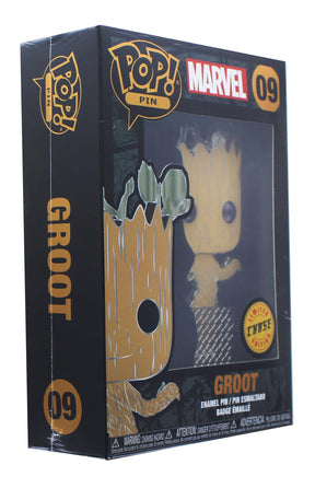 Marvel 3 Inch Funko POP Pin | Baby Groot Chase