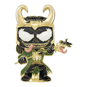 Marvel 3 Inch Funko POP Pin | Venom Loki