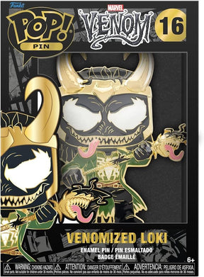 Marvel 3 Inch Funko POP Pin | Venom Loki