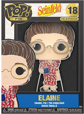 Seinfeld 3 Inch Funko POP Pin | Elaine