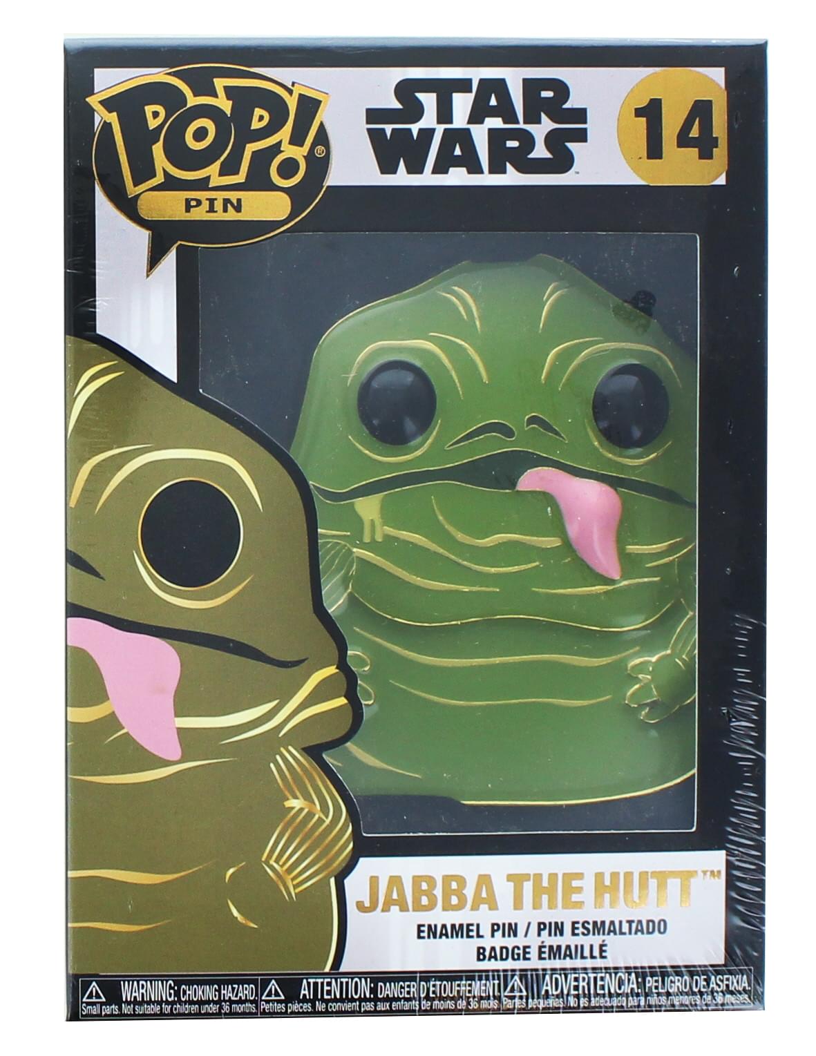 Star Wars 3 Inch Funko POP Pin | Jabba The Hutt