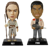 Star Wars: The Last Jedi Funko Wacky Wobbler Bundle: Finn & Rey