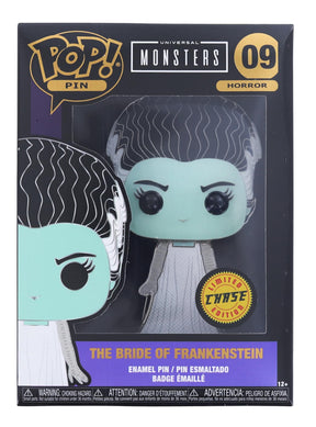 Universal Monsters 3 Inch Funko POP Pin | Bride of Frankenstein (Chase)