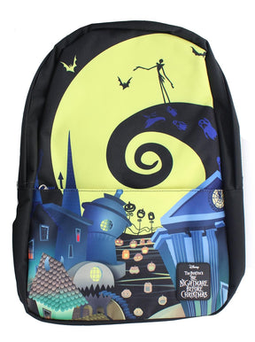 The Nightmare Before Christmas Exclusive Loungefly 17 Inch Nylon Backpack