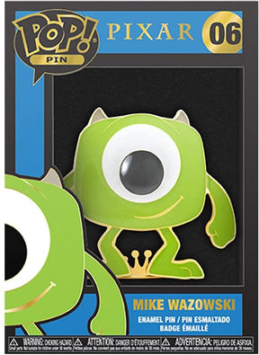 Monsters Inc. 3 Inch Funko POP Pin | Mike Wazowski