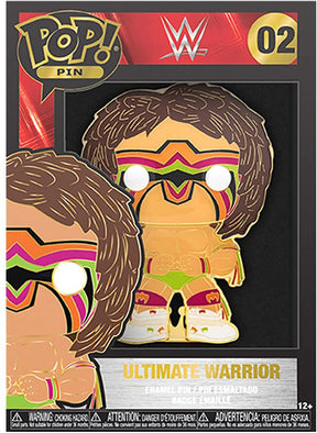WWE 3 Inch Funko POP Pin | The Ultimate Warrior