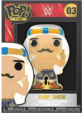 WWE 3 Inch Funko POP Pin | The Iron Sheik