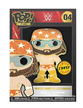 WWE 3 Inch Funko POP Pin | Randy Macho Man Savage Chase