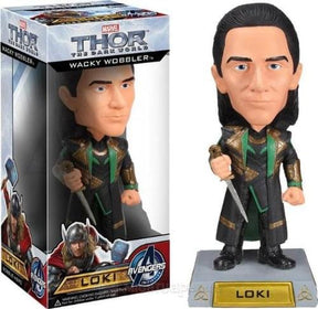 Funko Thor The Dark World Loki Wacky Wobbler Bobble Head