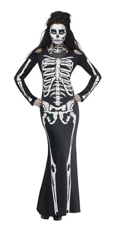 Skelelicious Skeleton Costume Adult Women
