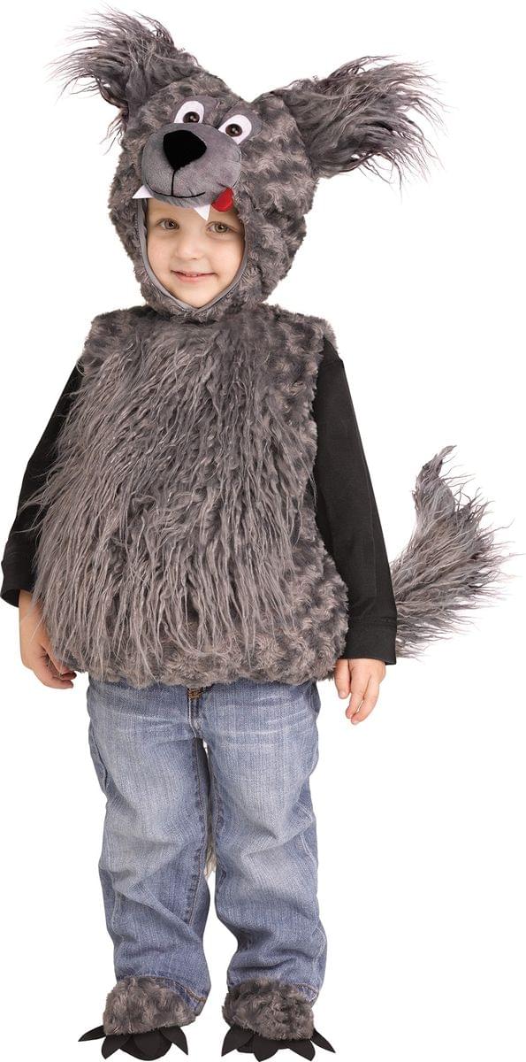 Cuddly Wolf Cub Toddler Costume