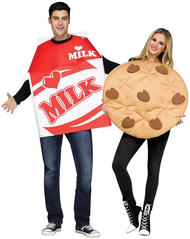 Milk and Cookie Adult Costumes, 2-Pack