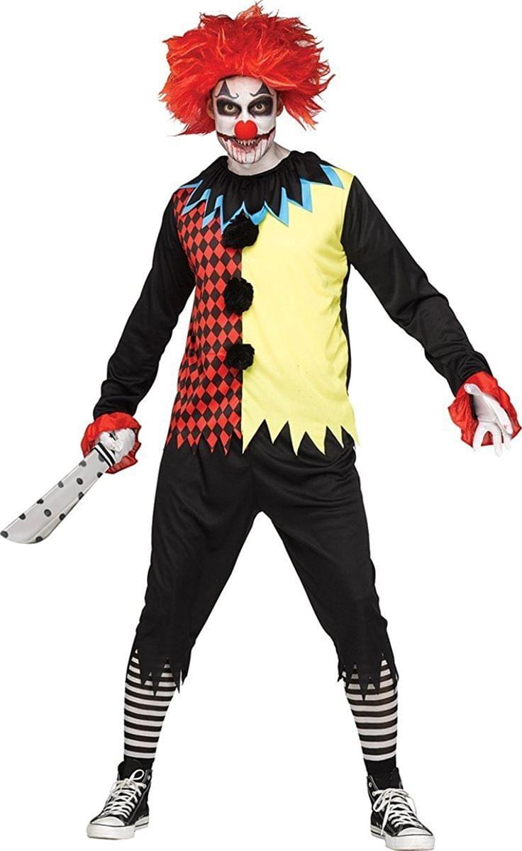 Freakshow Clown Adult Costume Standard