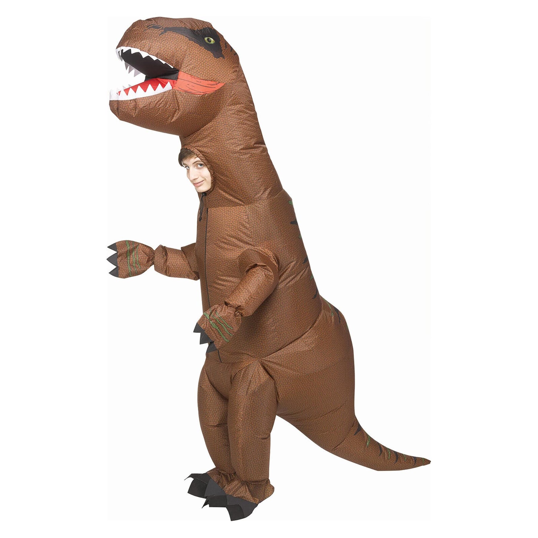 Inflatable T-Rex Child Costume | One Size Fits Up To Size 14