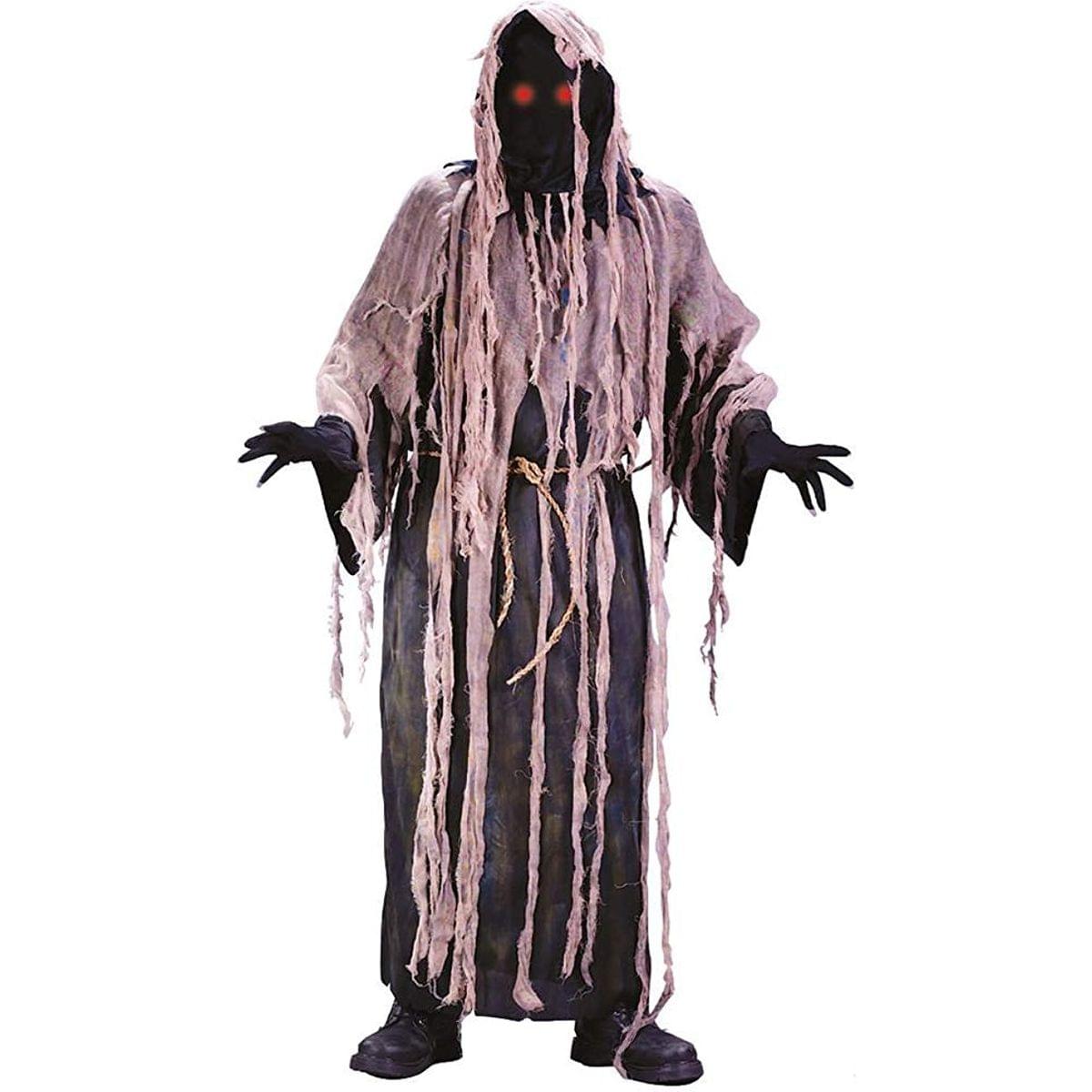 Gauze Zombie with Flashng Eyes Adult Costume
