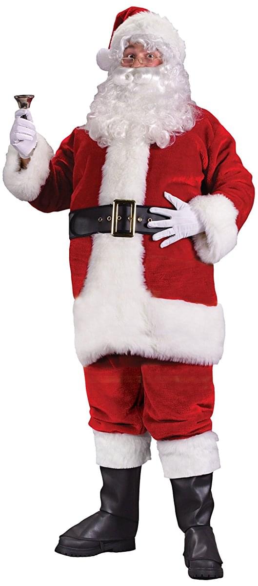 Santa Suit Premium Plush Costume