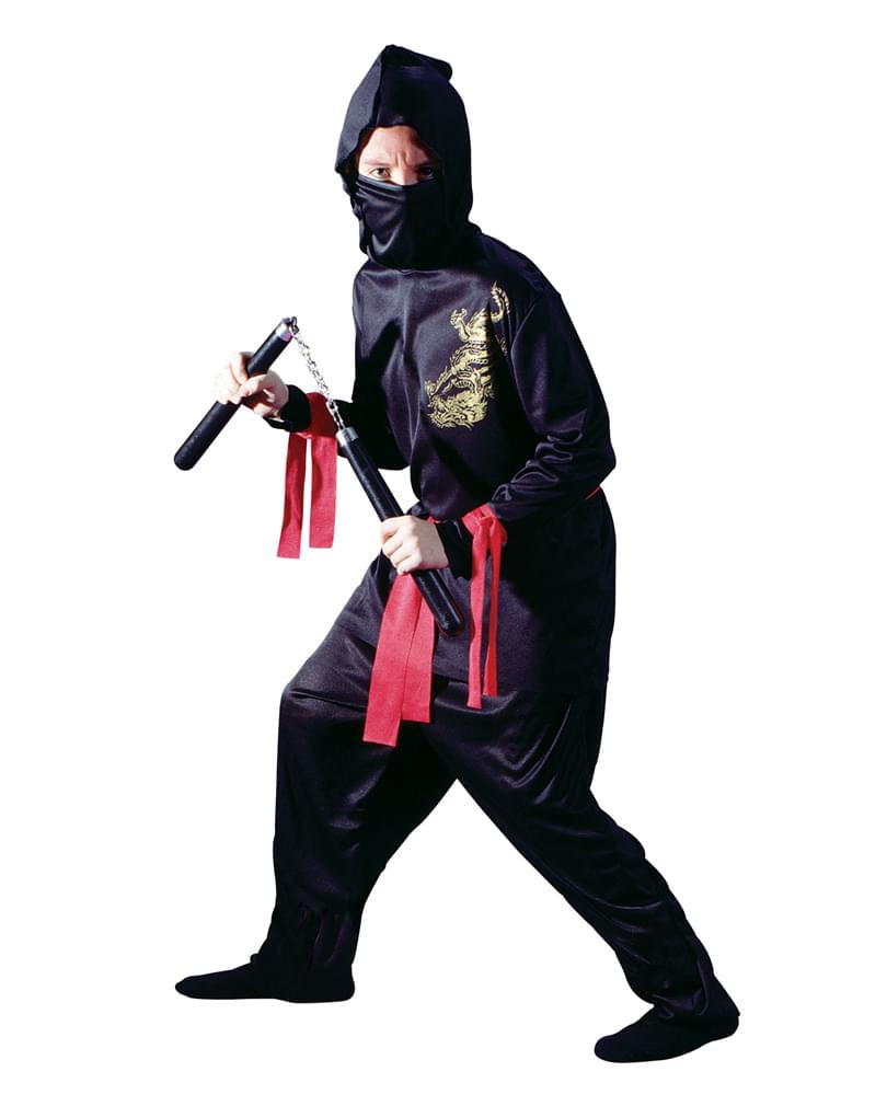 Black Ninja Costume Child