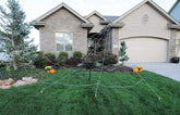 Mega Spider Web Outdoor Halloween Decoration