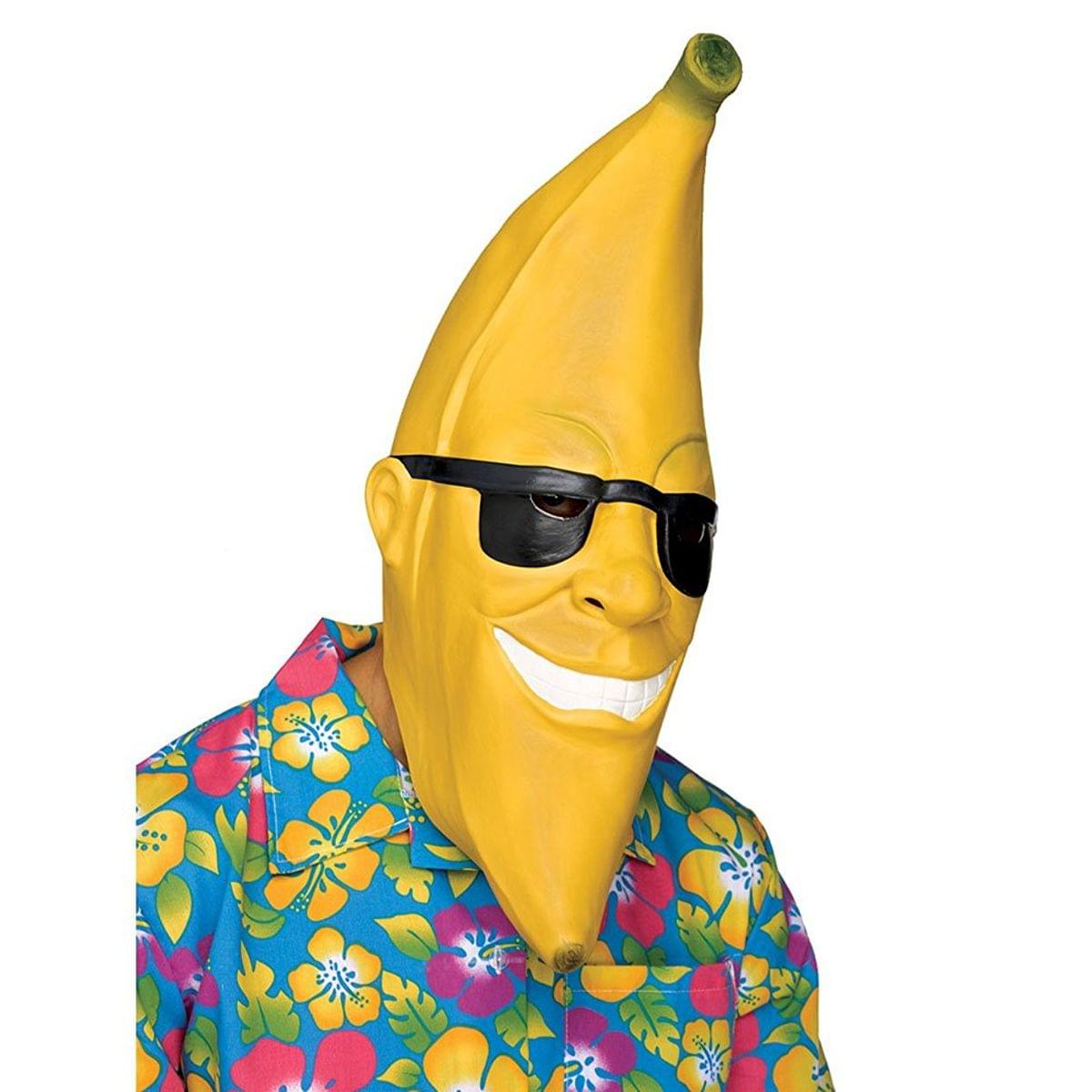 Banana Man Costume Mask
