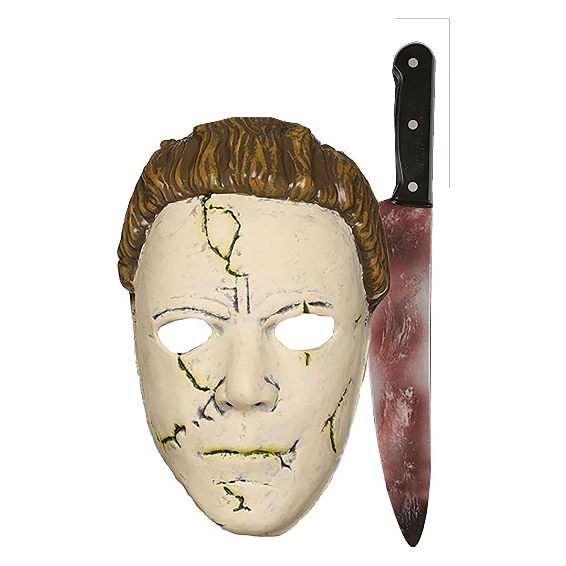 Halloween Michael Myers Mask/Knife Costume Accessory Set