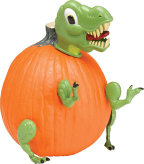 Halloween T-Rex Dinosaur Pumpkin Decorating Kit