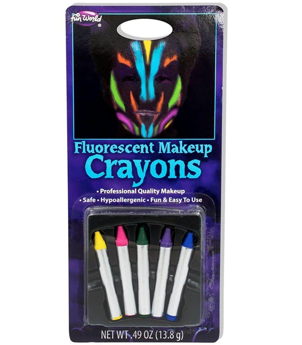 Costume Makeup Crayons Fluorescent