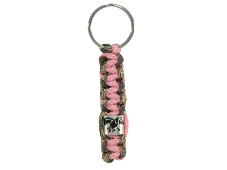 Duck Dynasty Braided Pink Key Chain