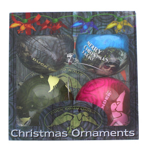 Duck Dynasty 4-Pack Christmas Ornament Set