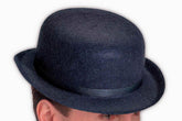 Black Felt Derby Costume Hat